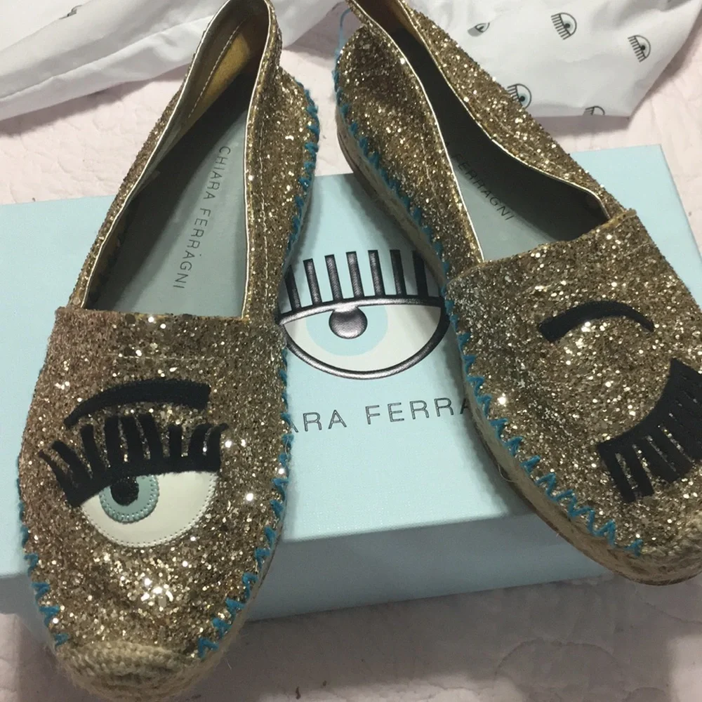 Chiara Ferragni espadrilles
